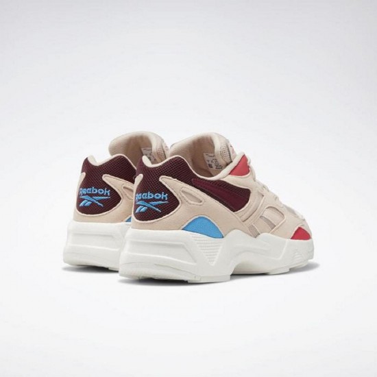 Reebok Aztrek 96 Beige/Maroon/Pink/Cyan Women