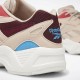 Reebok Aztrek 96 Beige/Maroon/Pink/Cyan Women