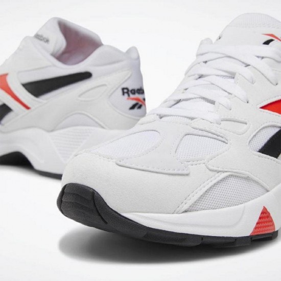 Reebok Aztrek 96 White/Porcelain/Neon Red Women