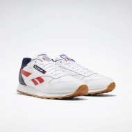 Reebok Classic Leather White/Navy/Red Men