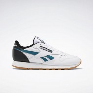 Reebok Classic Leather White/Black/Teal Men