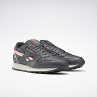 Reebok Classic Leather Grey/Chalk/Red Men