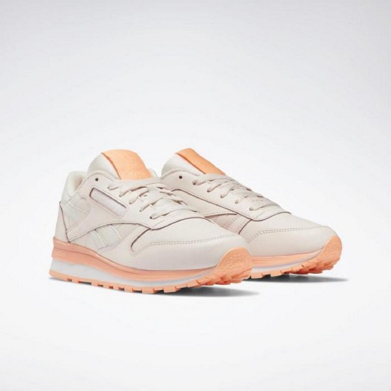 Reebok Classic Leather Pink/White Women