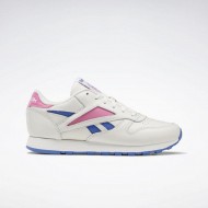 Reebok Classic Leather Mark Chalk/Pink/Blue Women