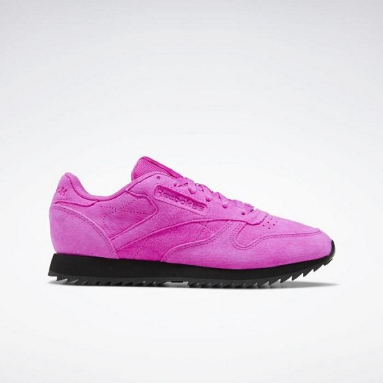 Reebok Classic Leather Ripple Pink/Black Women