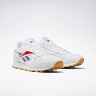 Reebok Classic Leather Vector White/Scarlet/Blue Men