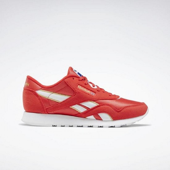 Reebok Classic Nylon Red/White Women