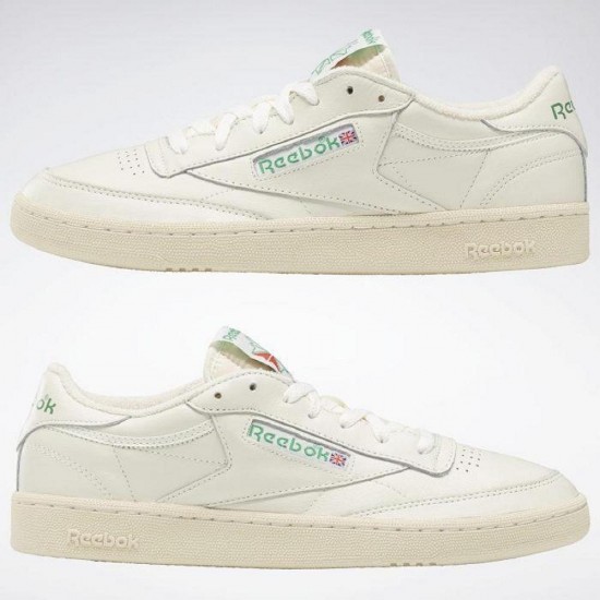 Reebok Club C 1985 TV Chalk/Paperwhite/Green Women