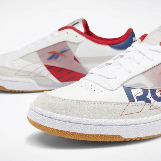 Reebok Club C 85 White/Blue/Red Men