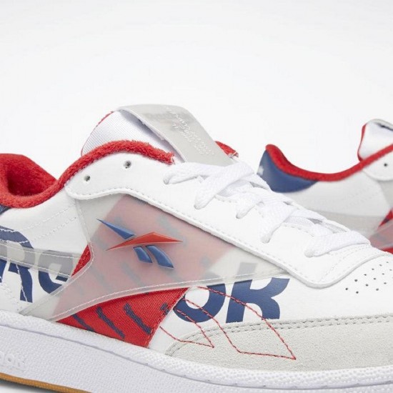 Reebok Club C 85 White/Blue/Red Men