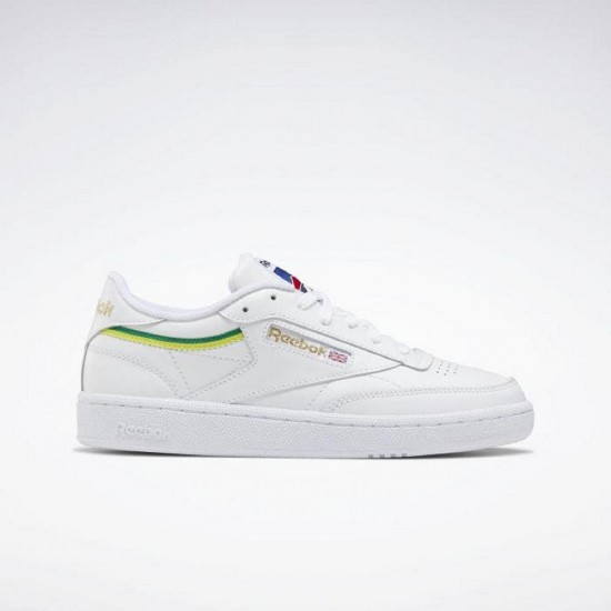 Reebok Club C 85 White/Yellow Women