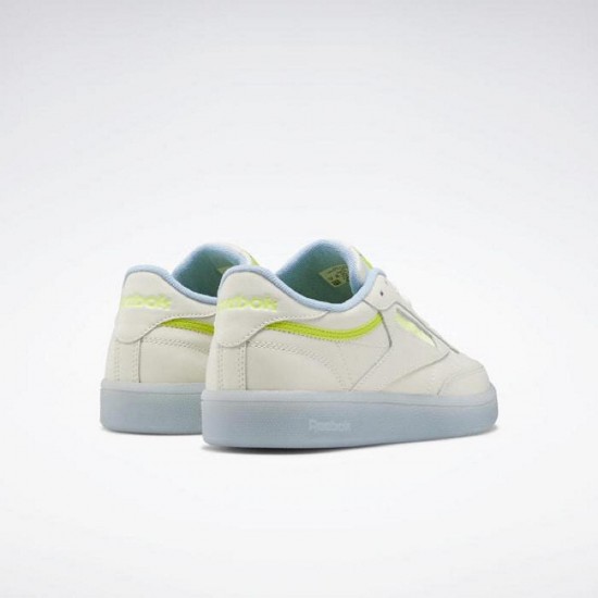 Reebok Club C 85 Chalk/Blue/Yellow Women