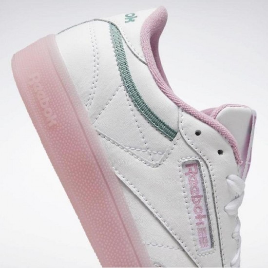 Reebok Club C 85 White/Green/Pink Women