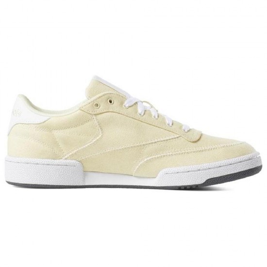 Reebok Club C 85 Canvas Yellow/White/Grey Men