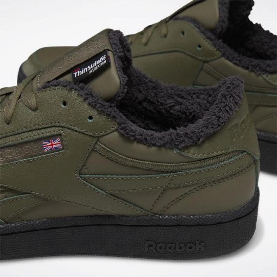 Reebok Club C 85 Revenge Army Green/Black/Neon Men