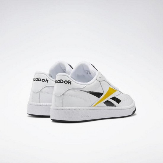 Reebok Club Classic Vector White/Black/Yellow Men