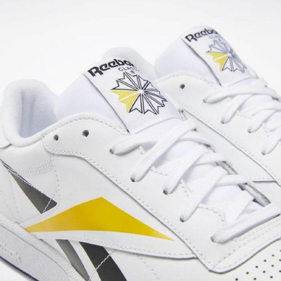 Reebok Club Classic Vector White/Black/Yellow Men