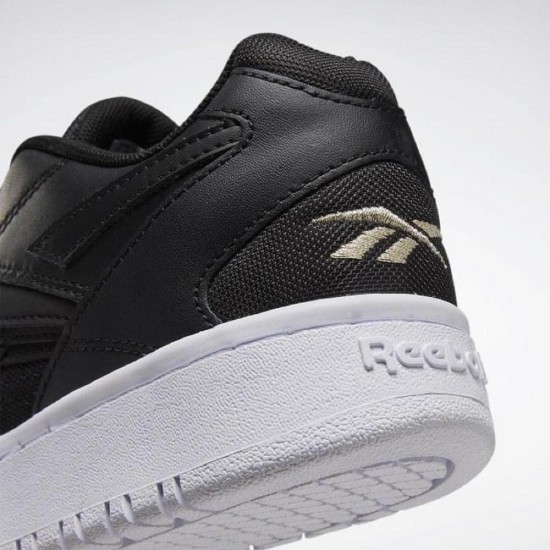 Reebok Court Double Mix Black/White/Gold Women