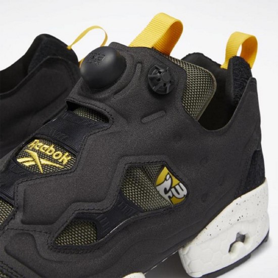 Reebok Instapump Fury Original Black/Army Green/Yellow Men