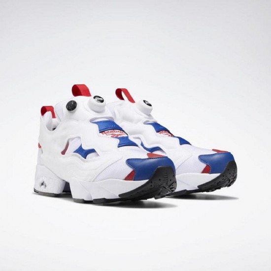 Reebok Instapump Fury Original White/Royal/Scarlet Men