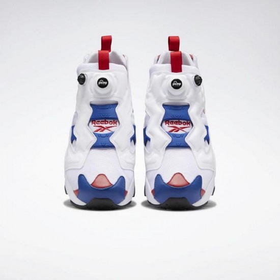 Reebok Instapump Fury Original White/Royal/Scarlet Men