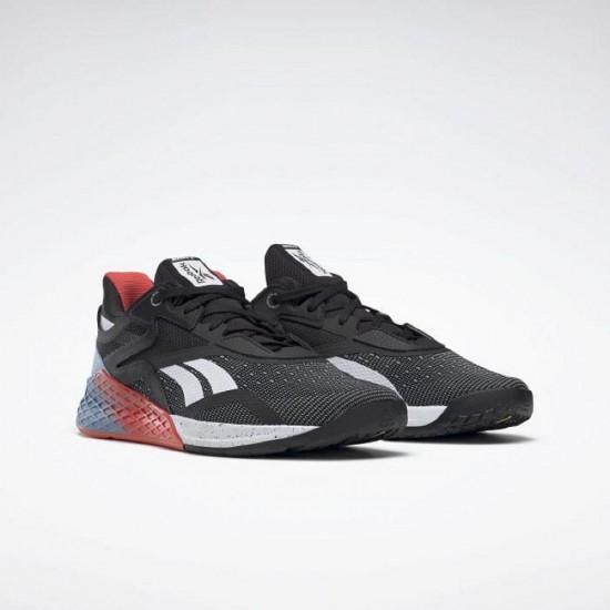 Reebok Nano X Black/White/Orange Men