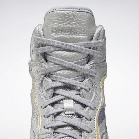 Reebok VB Dual Court Mid II Silver/White Women