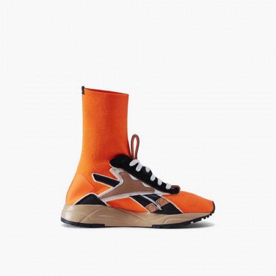 Reebok Victoria Beckham Bolton Sock Orange/Sahara/Camel Women