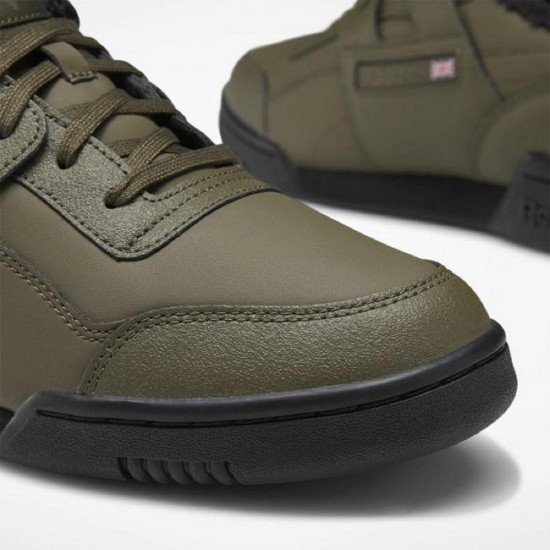 Reebok Workout Plus Army Green/Black/Neon Men