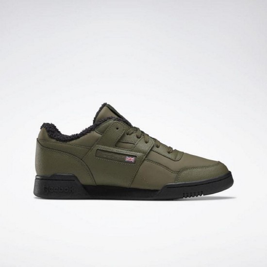 Reebok Workout Plus Army Green/Black/Neon Men