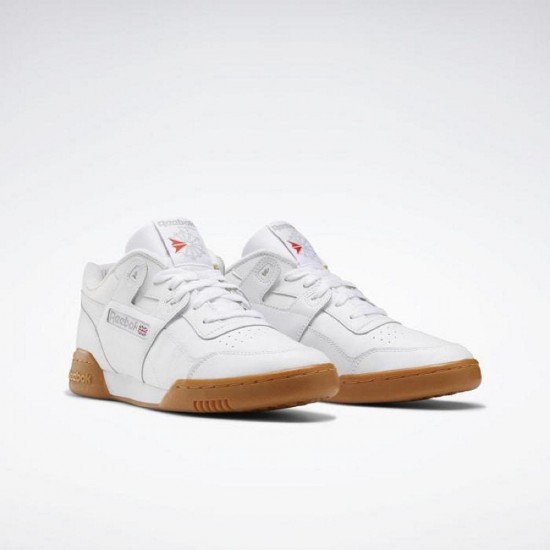 Reebok Workout Plus White/Carbon/Red/Royal Men