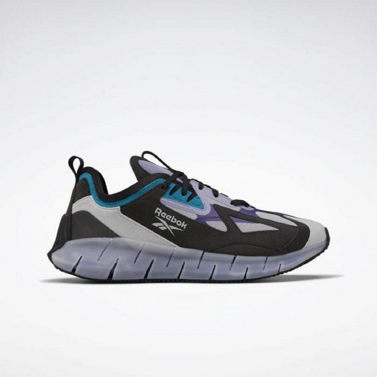 Reebok Zig Kinetica Black/Teal/Orchid Men